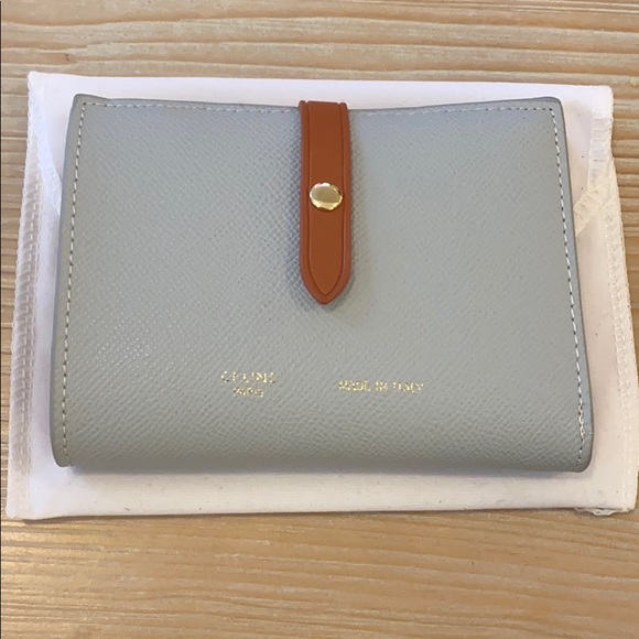 Celine Handbags - CELINE Medium Strap Leather Wallet
